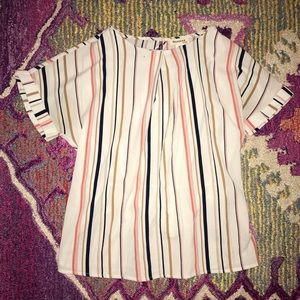 Stripe Dress Top